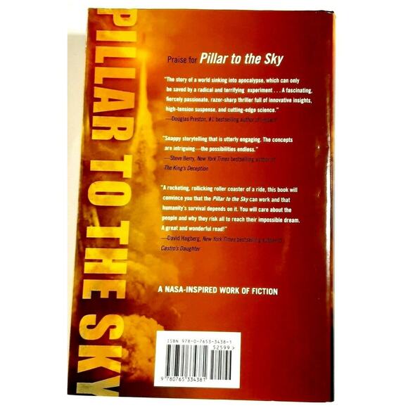 Pillar To The Sky A NASA Inspired Sci Fi Fiction Novel Book William R Forstche - Picture 2 of 6